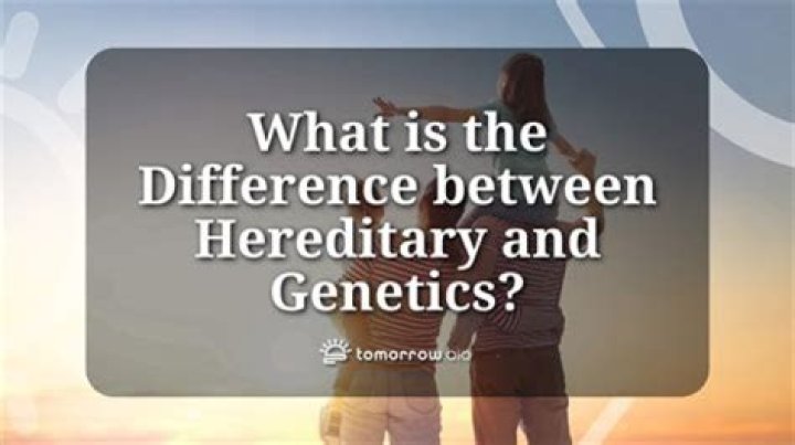 Whats the difference between heredity and genetics?