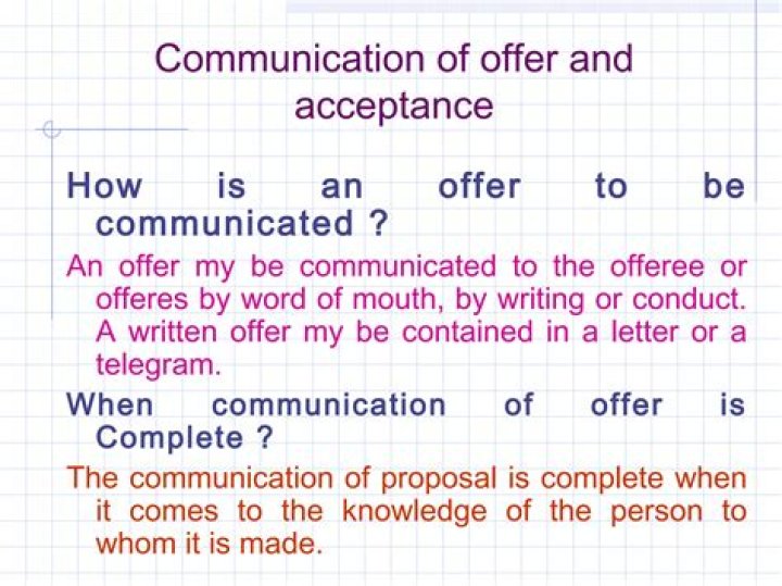 When acceptance is made by email it is communicated?