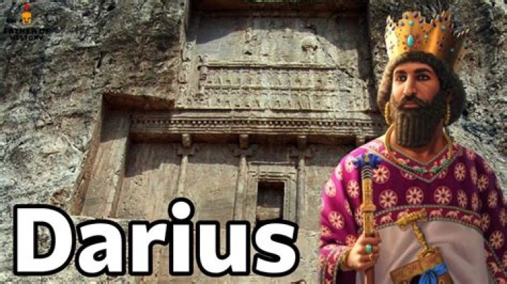 When darius came to india?