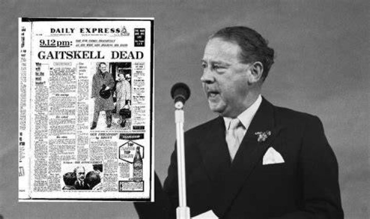 When did hugh gaitskell die?