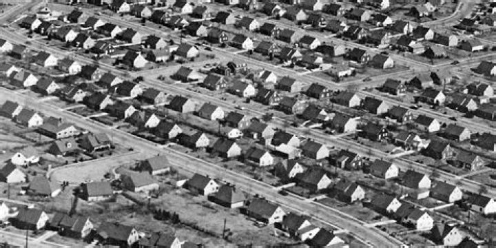 When did suburbs became?