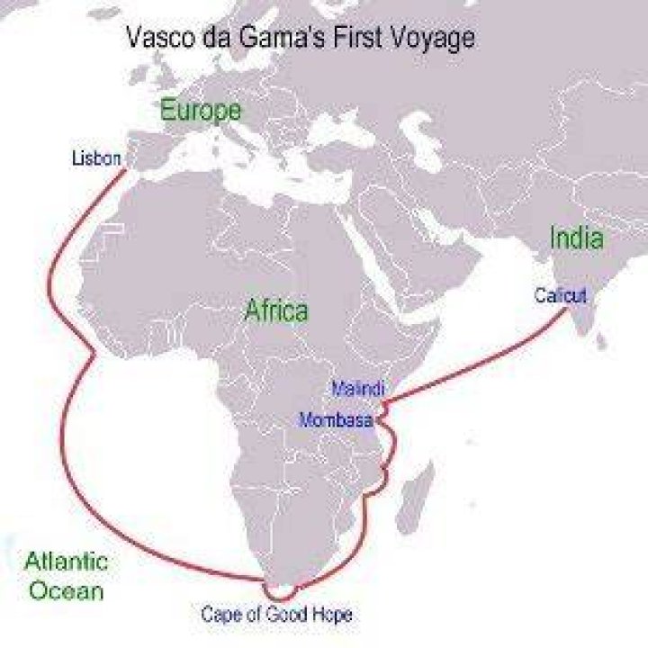 When did vasco da gama explore?