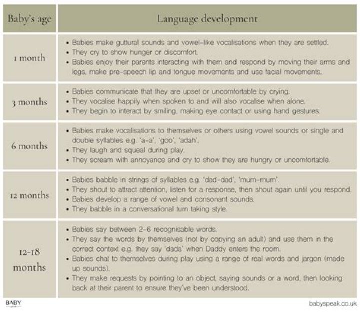 When do babies vocalise?