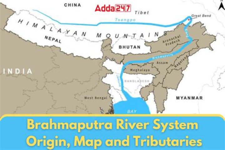 When does the brahmaputra river originate?