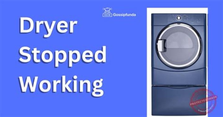 When dryer stops spinning?
