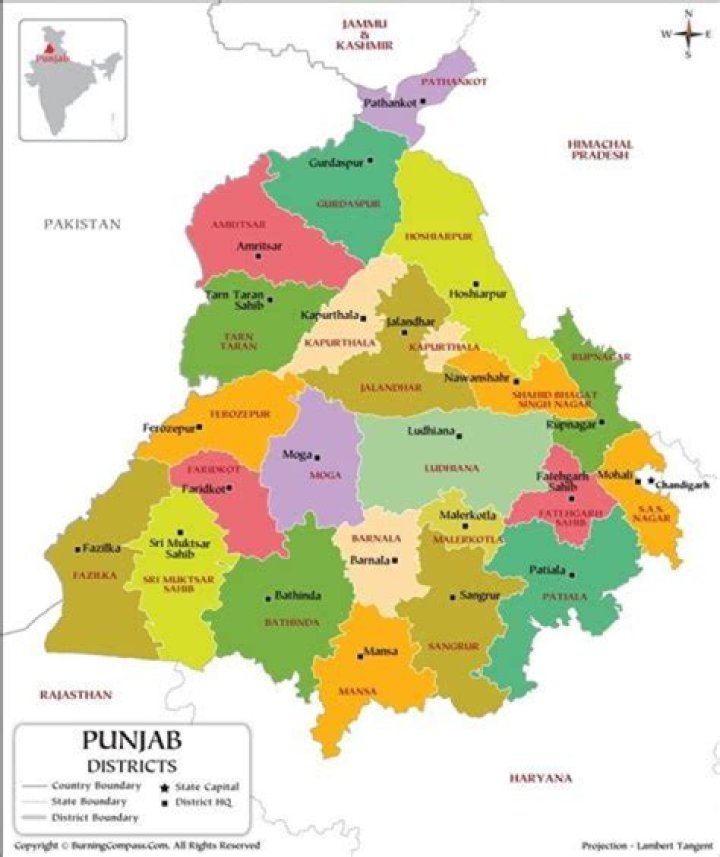 When himachal separated from punjab?
