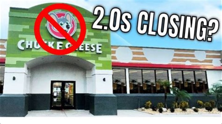When is chuck e cheese closing?