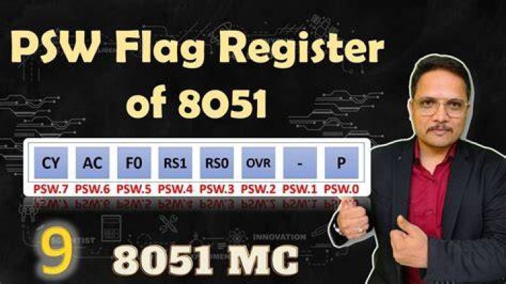 When overflow flag is set in 8051?