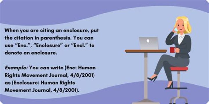 When to use encl?