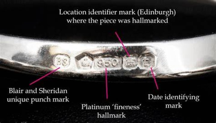 When was platinum hallmarked?