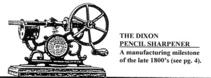 When was the pencil sharpener invented?