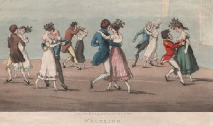 When was waltzing popular?