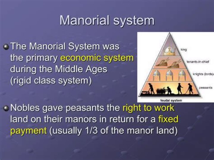 Where did manorial system begin?
