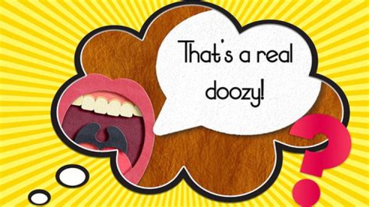 Where does the term doozy come from?