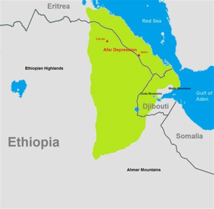 Where is danakil desert?