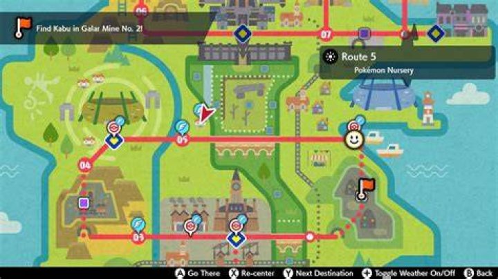 Where is pokemon nursery shield?