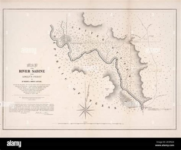 Where is sabine river?