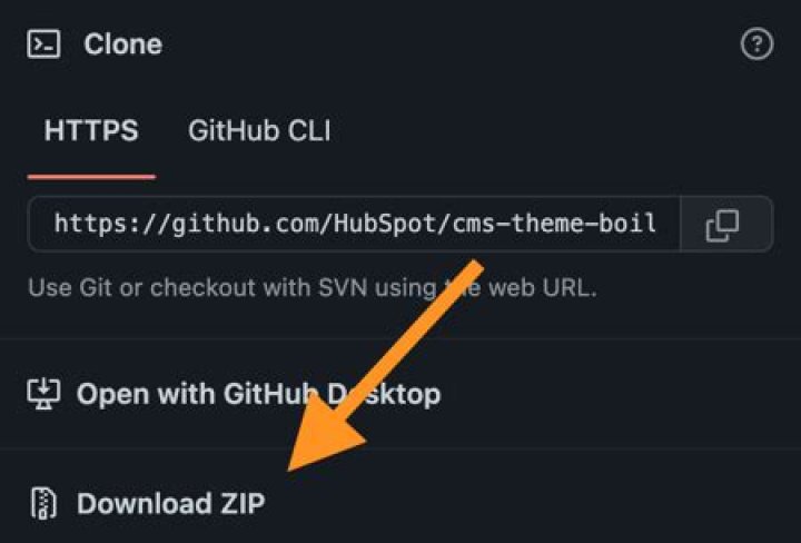 Where is the download button on github?