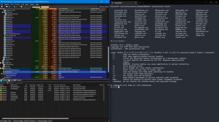 Where to put sysinternals suite?