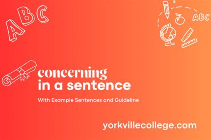 Where to use concerning?
