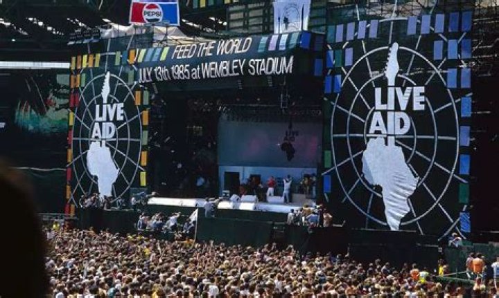 Where was live aid?