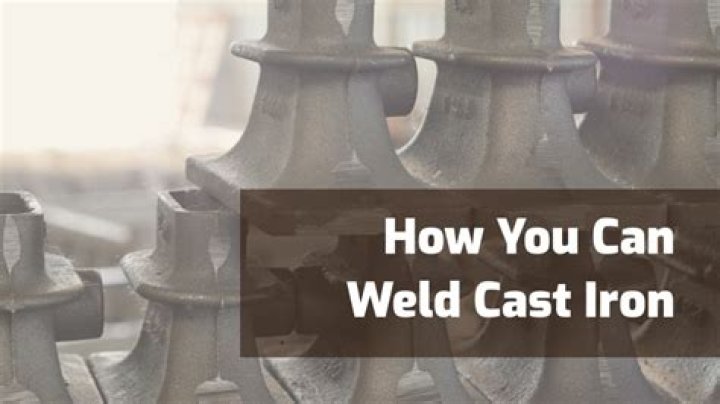 Which cast iron cannot be weld?