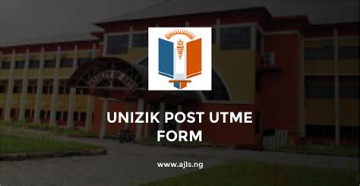 Which date is unizik post utme?