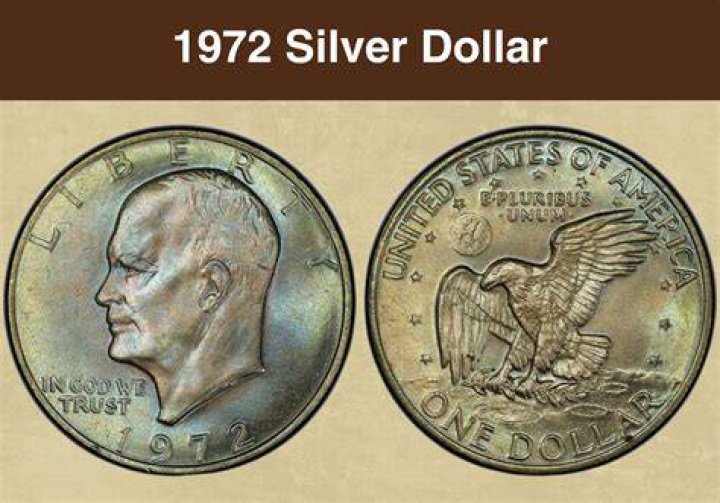 Which eisenhower dollars have silver?