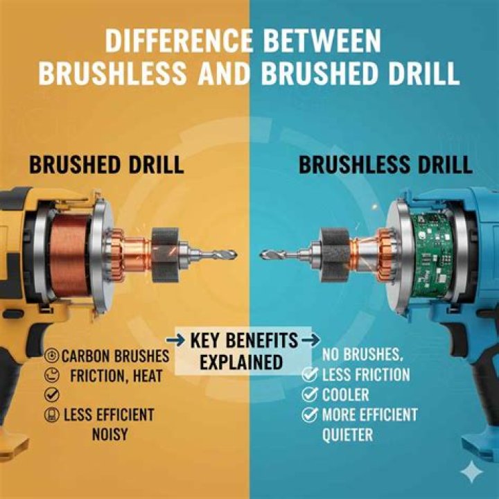 Which is better brushless or brushed drills?