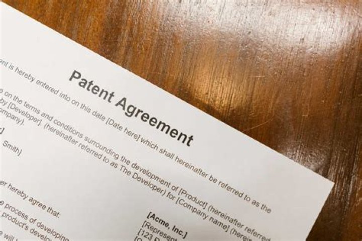 Which patent document defines the rights?