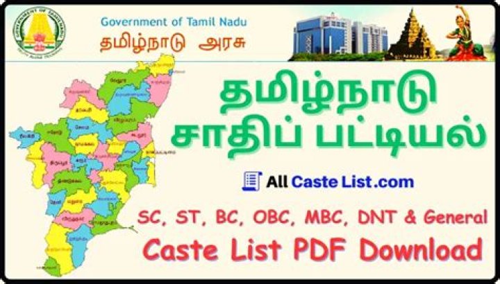 Which powerful caste in tamilnadu?