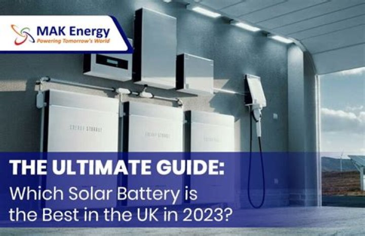 Which solar battery is best?