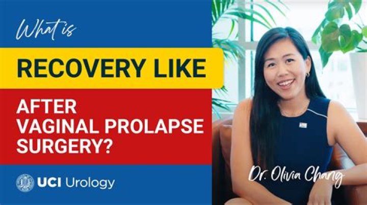 Who does prolapse surgery?