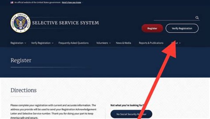 Who registers for selective service?