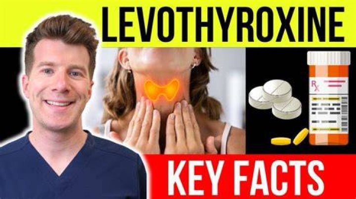 Who should take thyroxine?