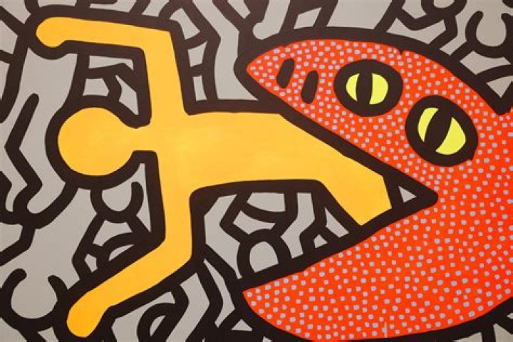Who was haring influenced by?