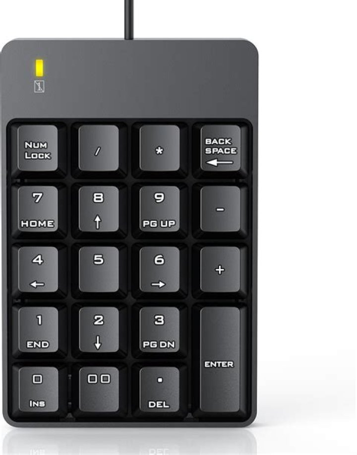 Why are numeric keypad different?