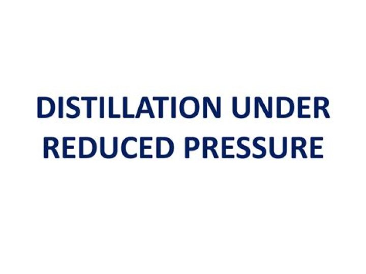 Why are sublimations performed under reduced pressure?