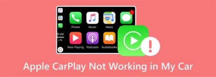 Why carplay is not working?