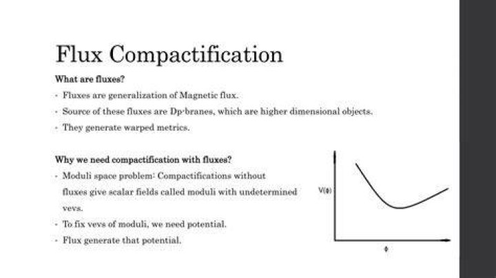 Why compactification is important?