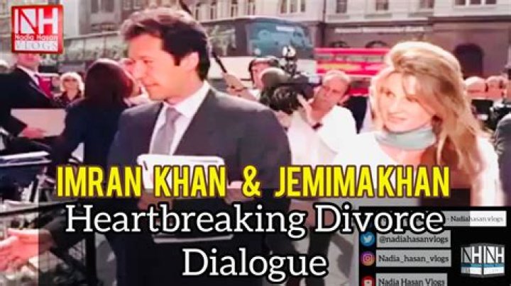 Why did jemima divorce imran?