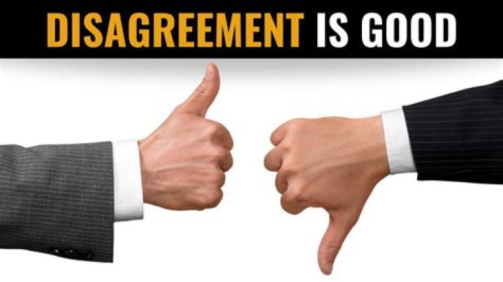Why disagreement is good?