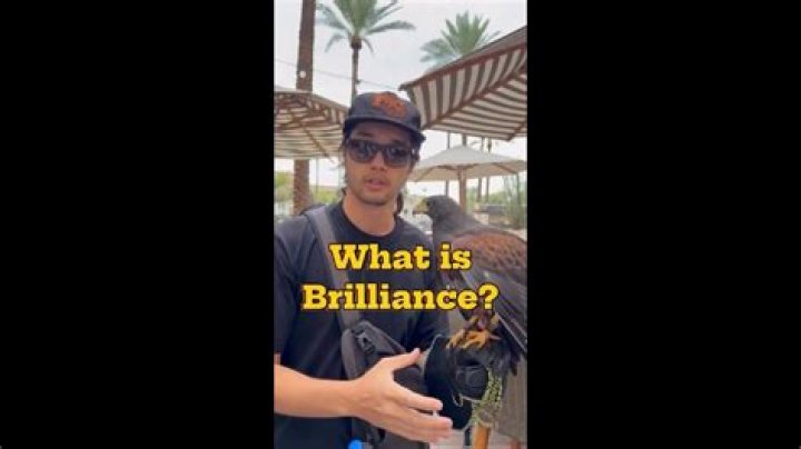 Why does brilliance mean?