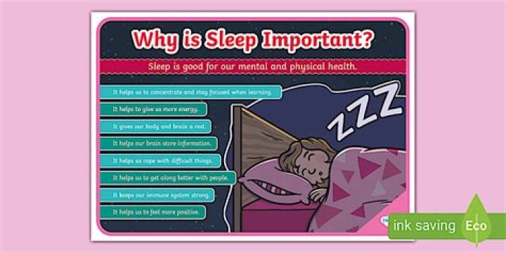 Why is so important to sleep?
