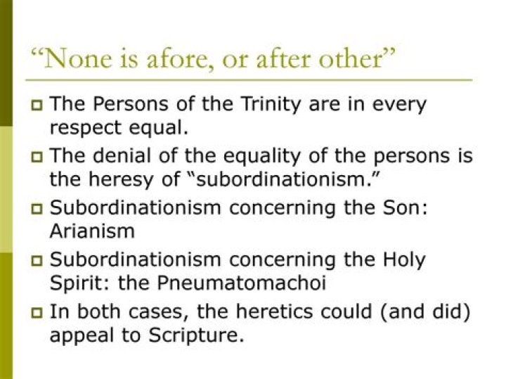 Why is subordinationism important?