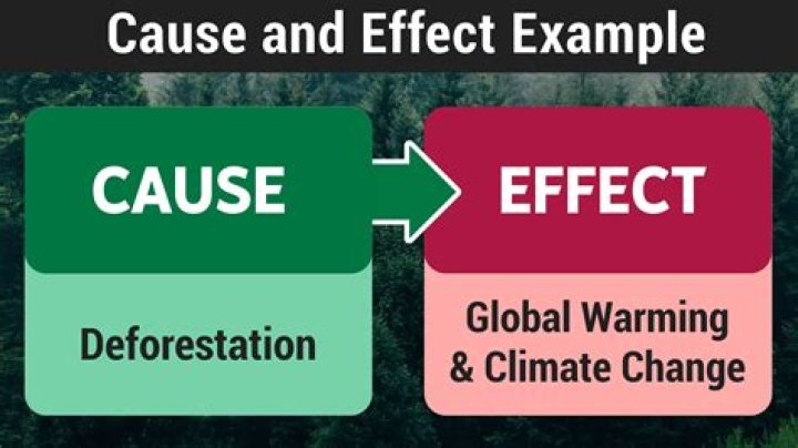 Why is the cause and effect?