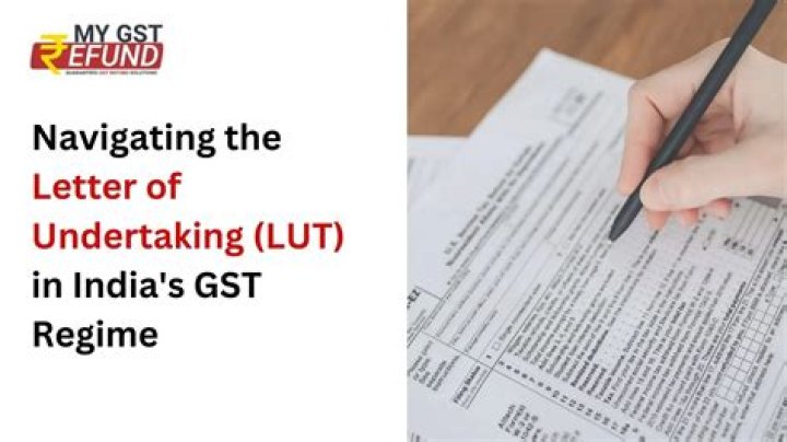Why lut required under gst?