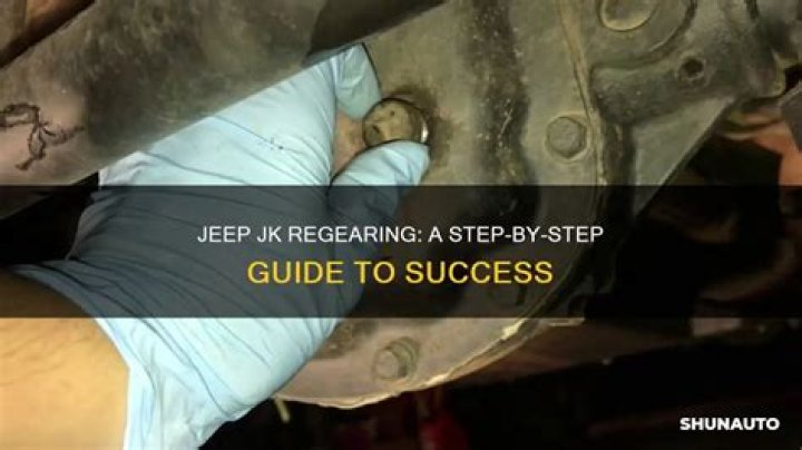 Why regear a jeep?