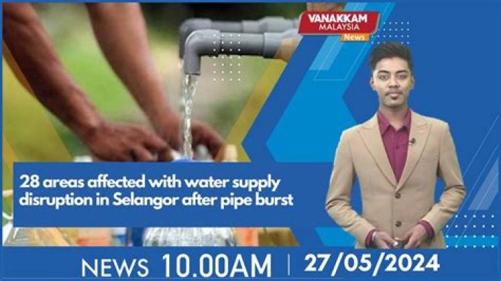 Why selangor water disruption?
