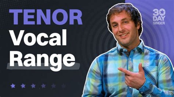 Why tenors are better?